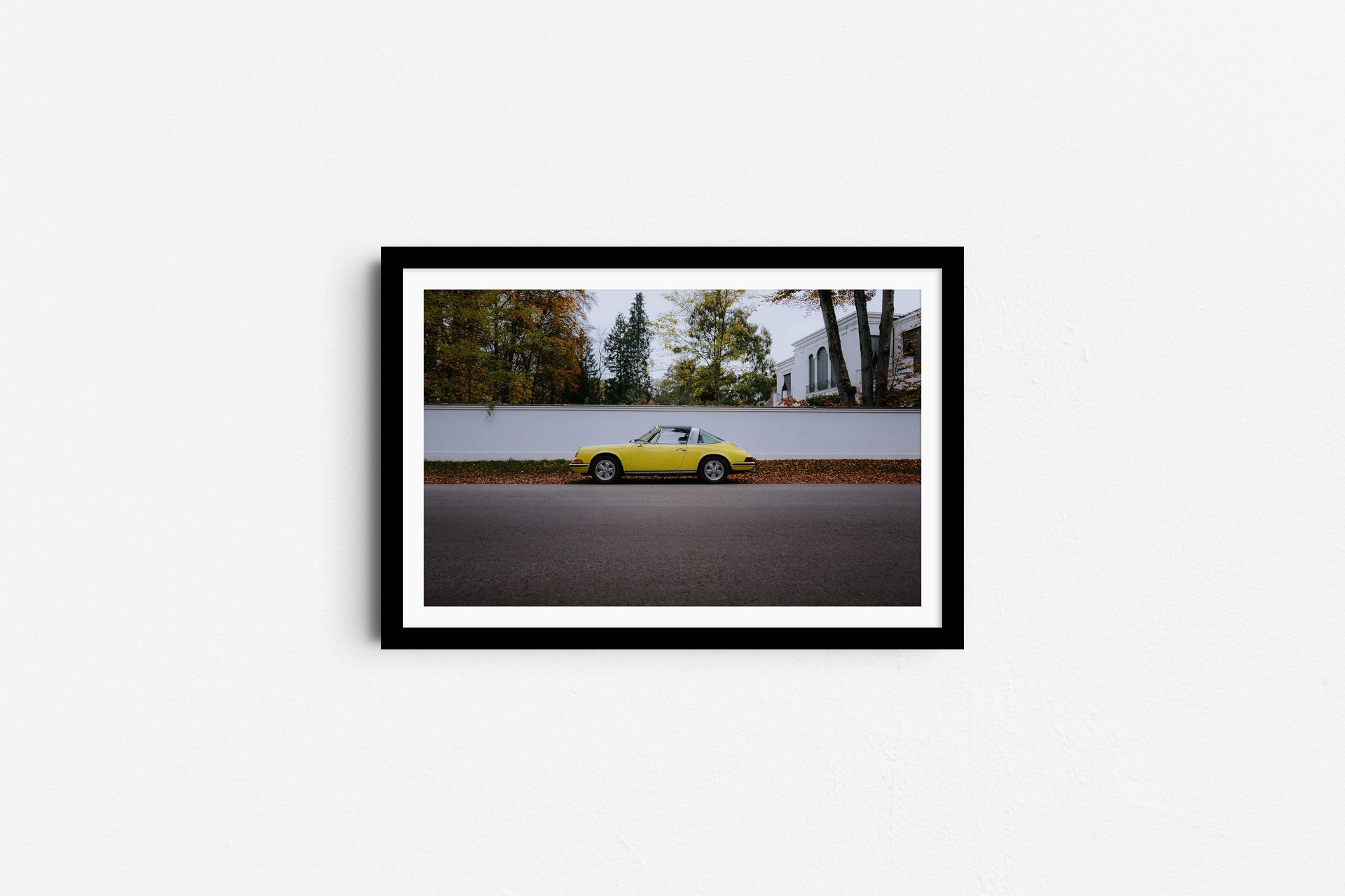 Yellow Porsche